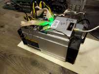 Sprawna Koparka kryptowalut Antminer T9+ 10,5Th/s + zasilacz