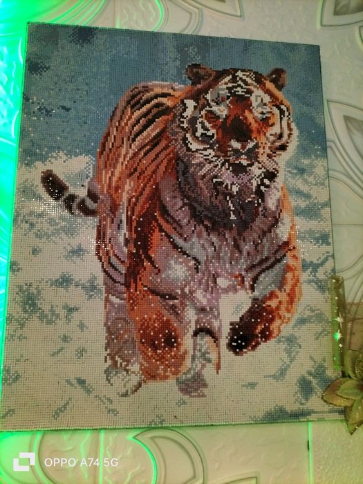 Obraz z diamentowego haftu