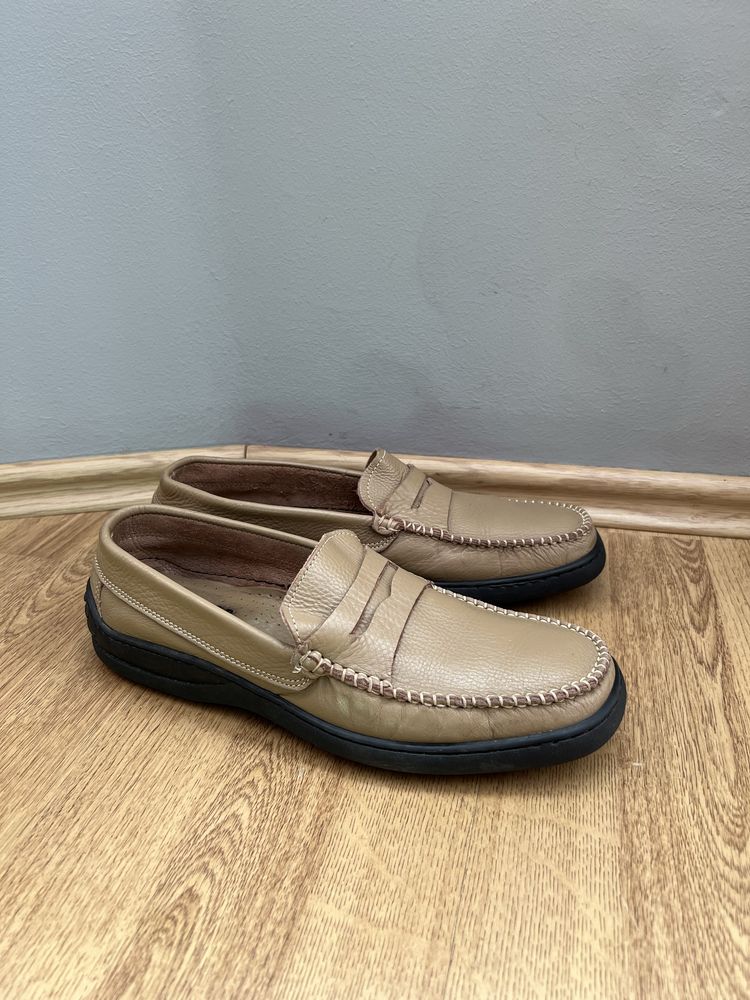 Buty półbuty skórzane mokasyny