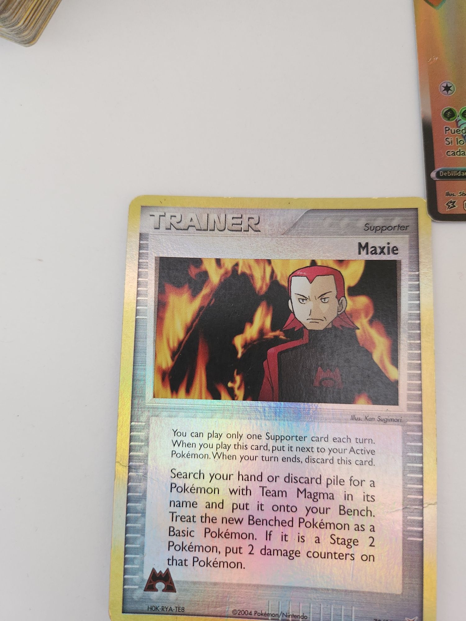 Lote de cartas pokemon