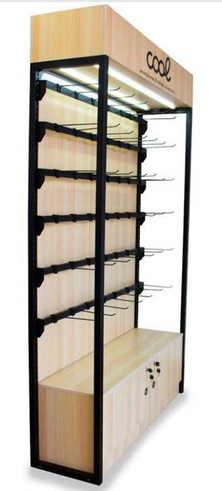 Expositor Madeira Grande para Acessórios