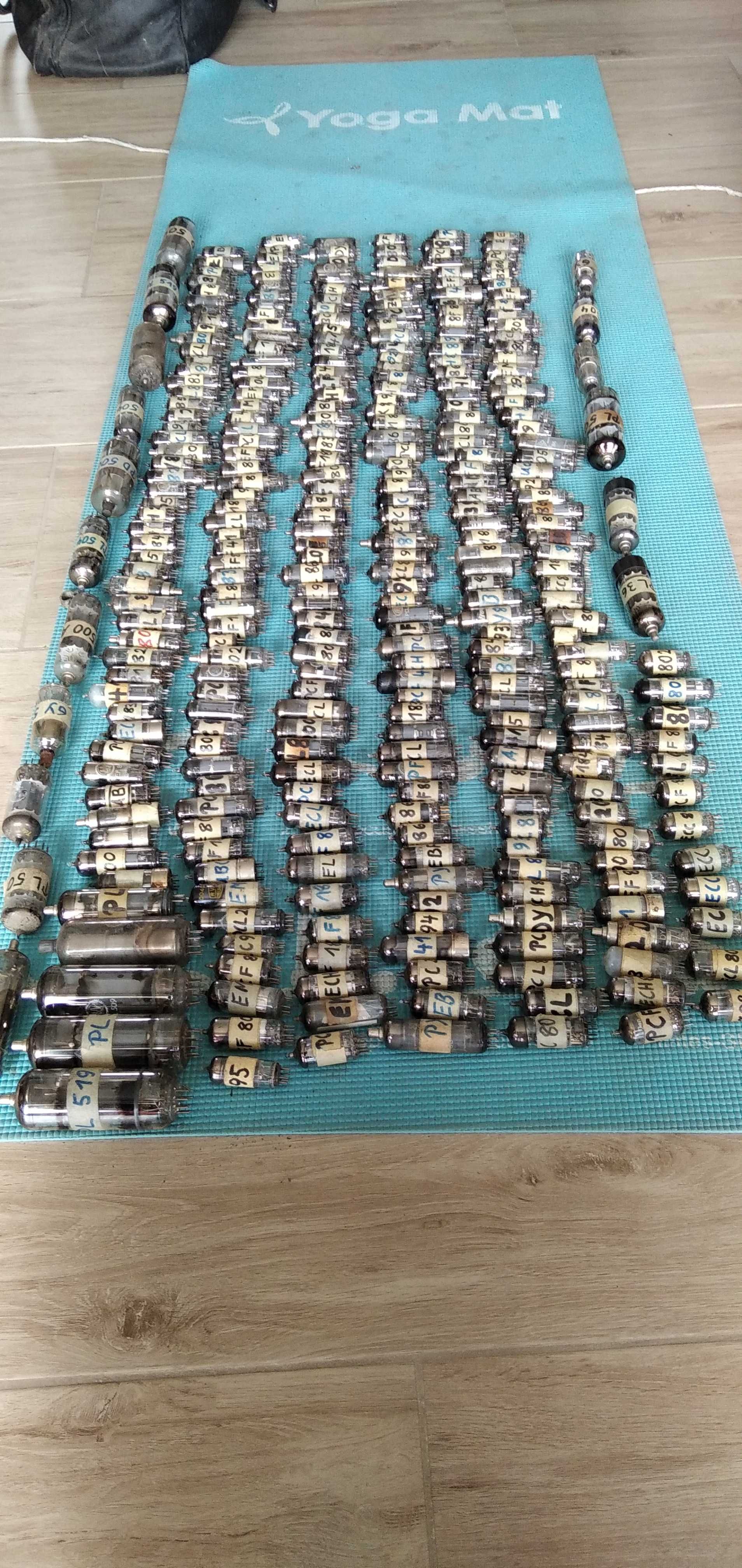 Lampy Elektronowe , ponad 200sztuk , opisane