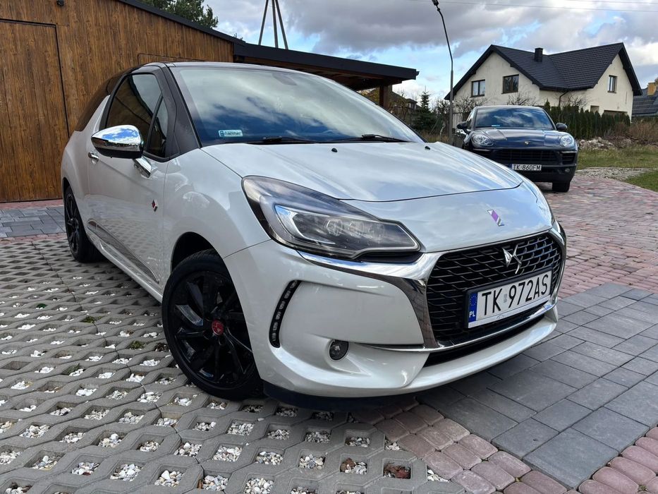DS Automobiles DS 3 Full LED, super stan, czarna podsufitka, grzane fotele, niski przebieg