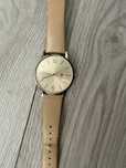 Zegarek Tommy Hilfiger Alex beżowy skóra pasek 41 mm okrągły