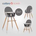 Krzesełko do karmienia 3w1 Colibro Scandi kolor Onyx Nowe!