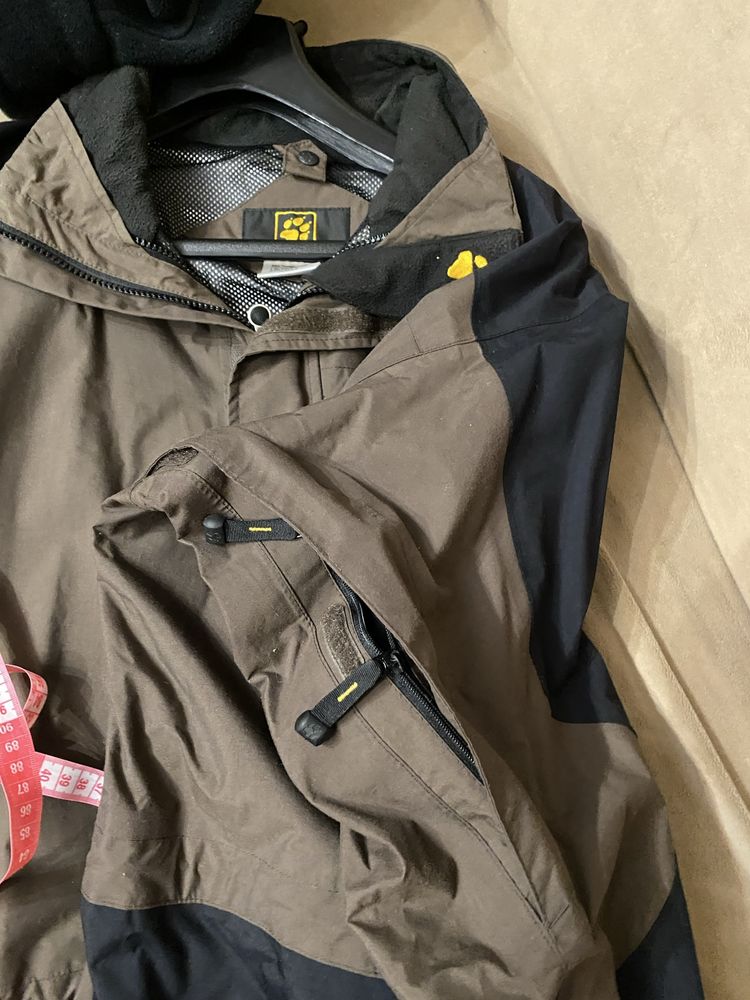 Jack Wolfskin kurtka męska XXL termoaktywna brązowoczarna oryginał