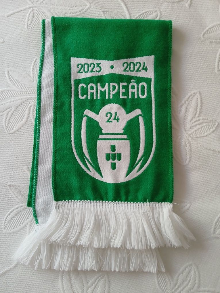 Cachecol do Sporting campeão 2024 novo original