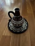 Karafka z podstawką w stylu Vintage