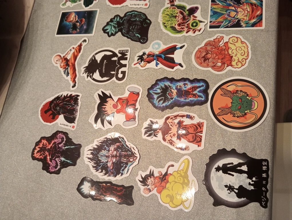 Conjunto Stickers/ autocolantes Dragon Ball, Dragonball