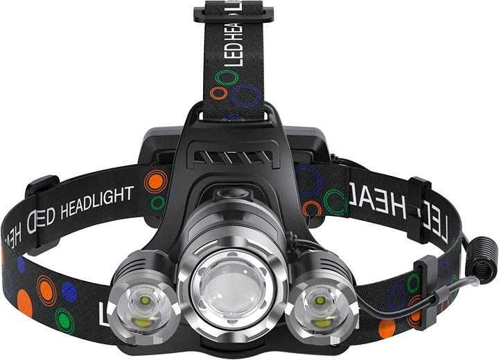 LATARKA CZOŁOWA czołówka latarka na głowę