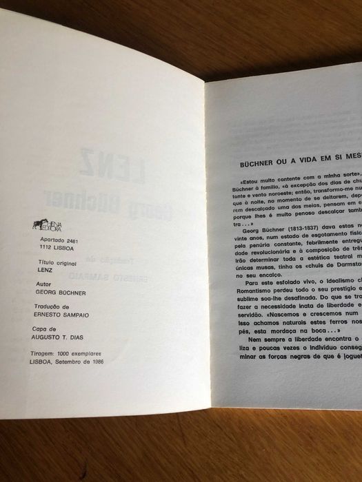 LENZ     Georg Büchner