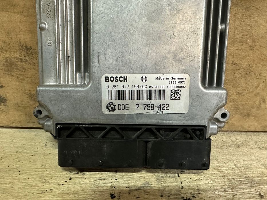Centralina do Motor BMW E60 E61 525D 530D DDE7798.422 / 02810.12190