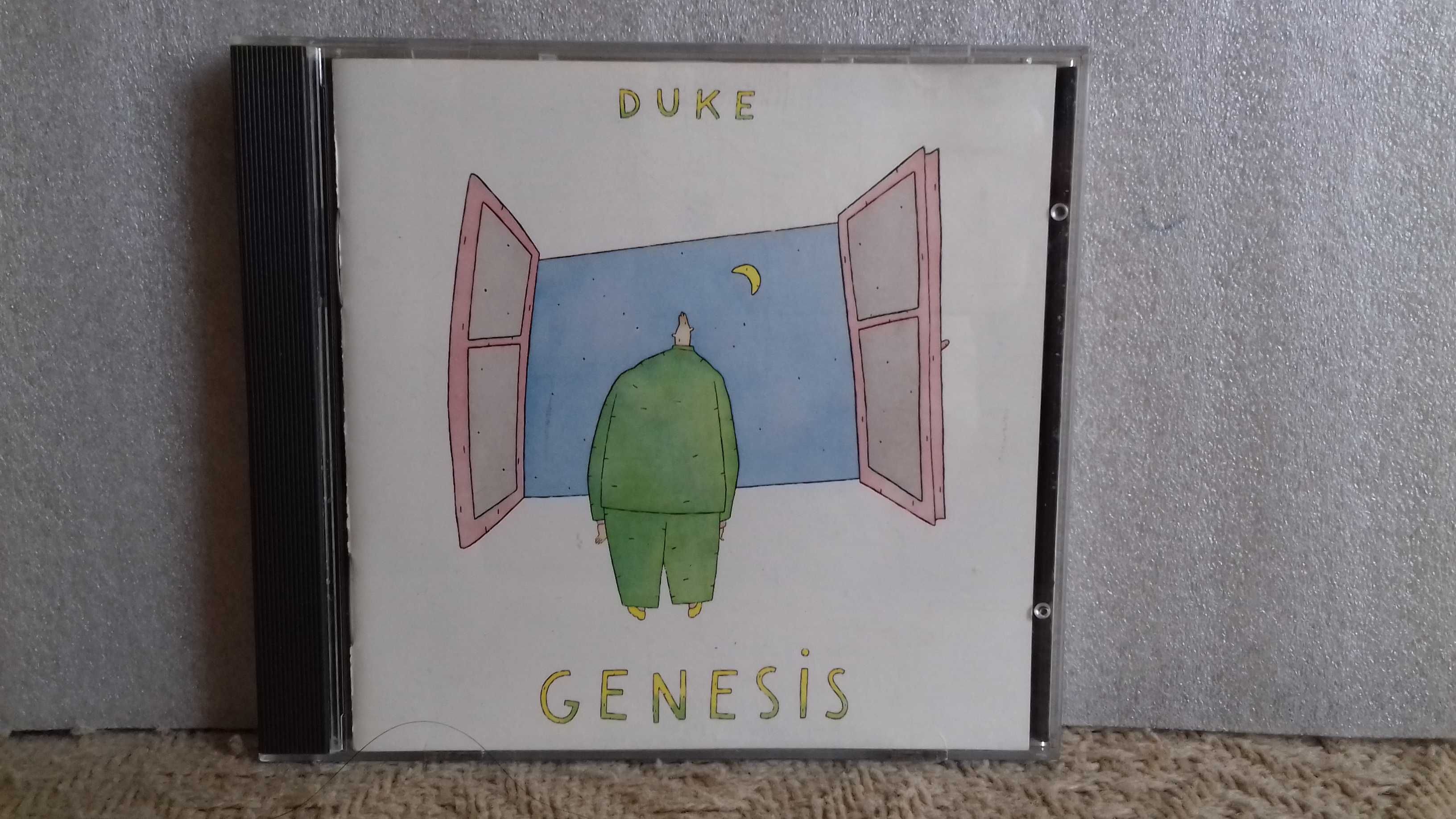 Genesis Duke CD Charisma/Phonogram W.Germany Yellow Silver Rays 1983r,