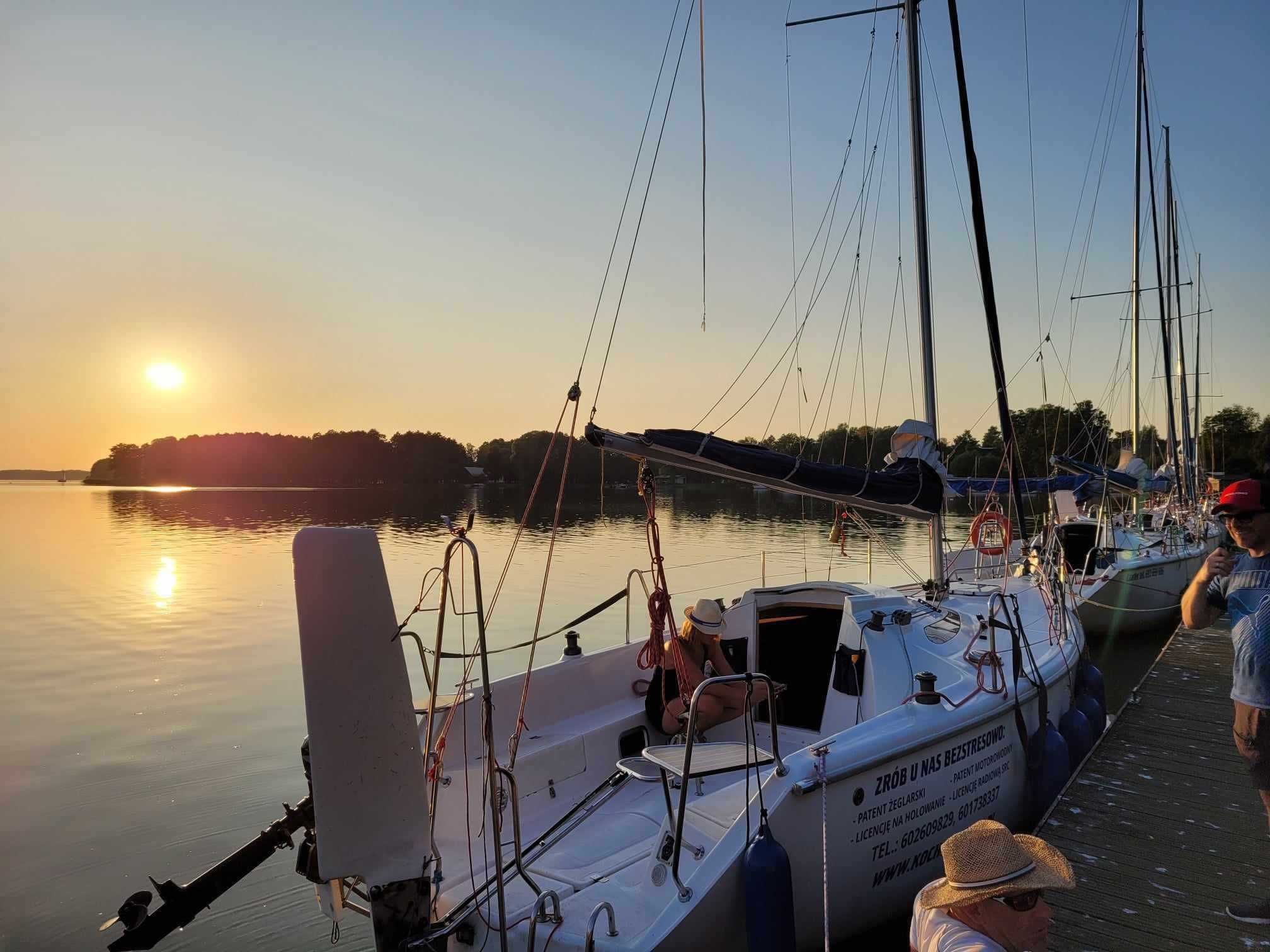 Patent żeglarza - jezioro Drawsko z nocowaniem na jachcie