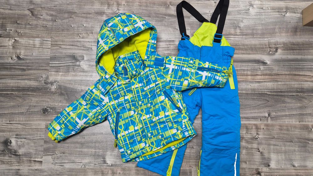 Kurtka i spodnie zimowe 5-10-15 rozmiar 92