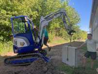 Minikoparka YANMAR mod. Vio25