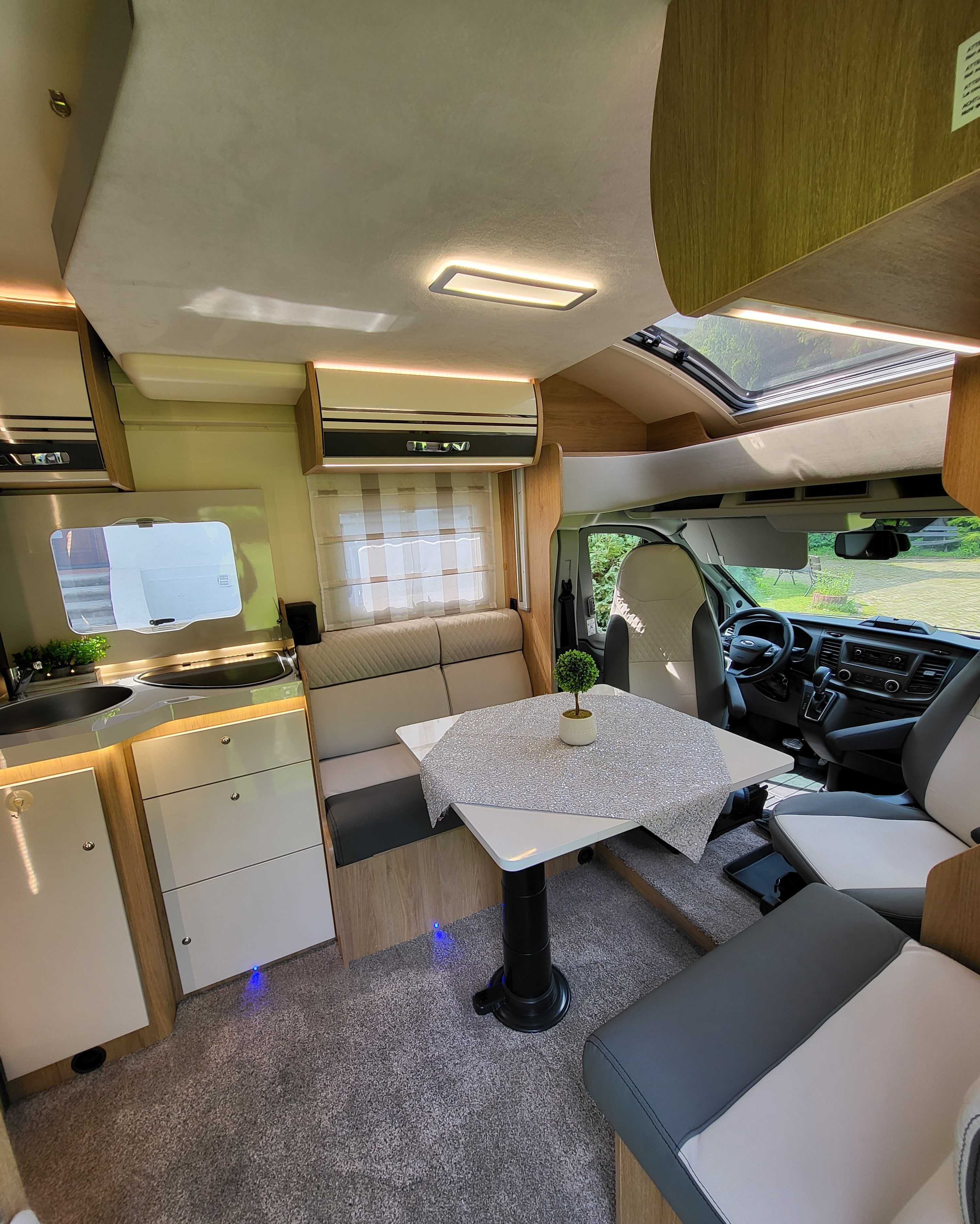 Kamper wynajem Promocja VIP 4 Bogate Wyposażenie Wypożyczalnia Camper