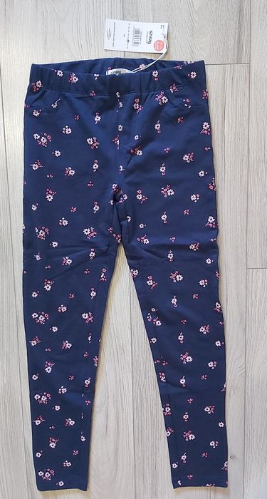 Nowe spodnie legginsy tregginsy Sinsay 128