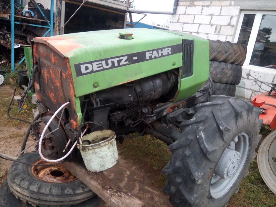 Deutz DX 90 przedni napęd most mechanizm różnicowy atak 9006 i 10006