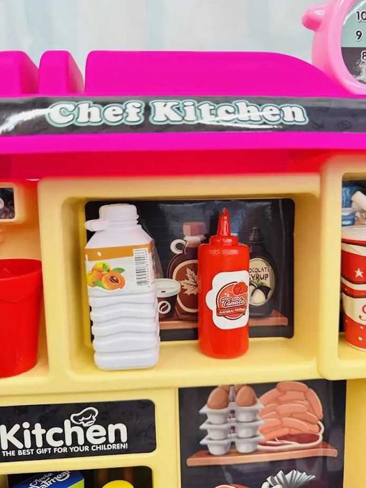 ‼️Мега набір‼️ Кухня 104 в 1 з продуктами є звуки / вода детская кухня