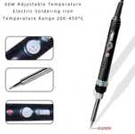 Ferro soldar temperatura ajustável 60W