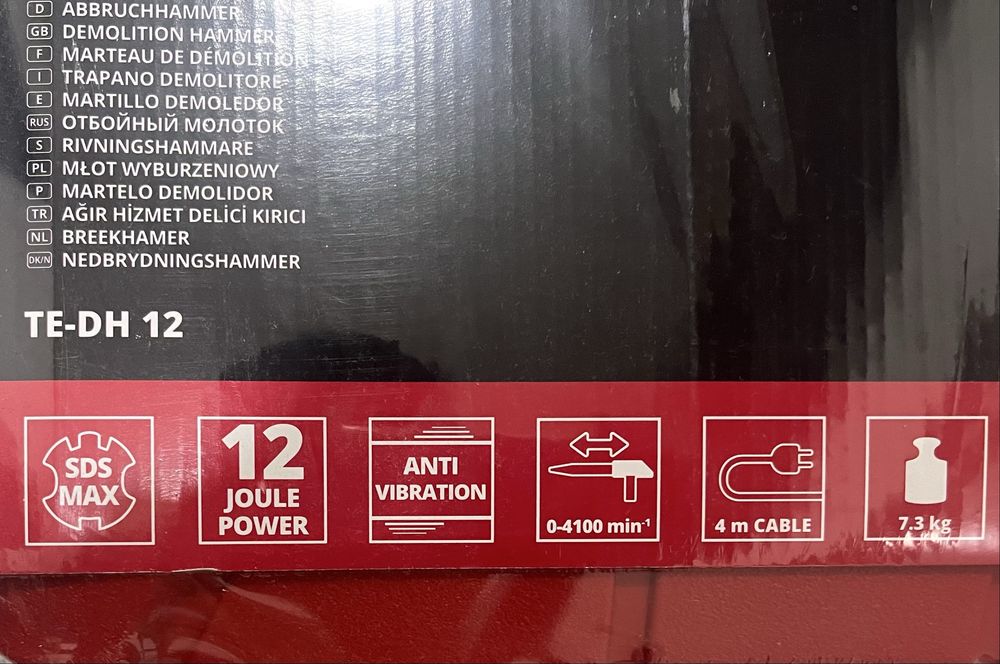Martelo Demolidor Einhell TE-DH 12