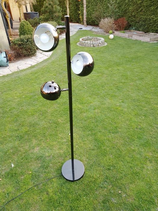 Lampa podłogowa , czarna