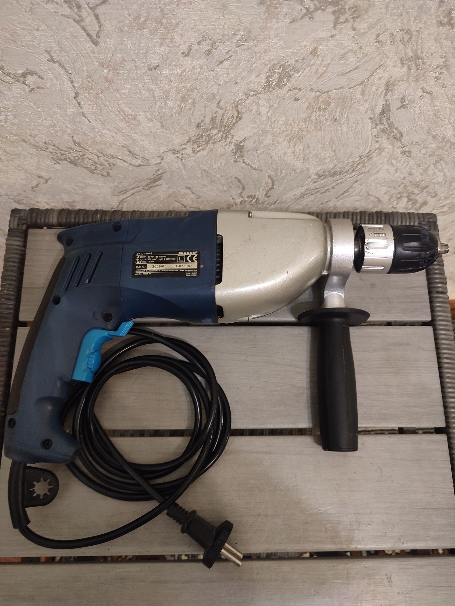 Ударная дрель Einhell BT-ID 1050E  1050W 0-1100/0-3
