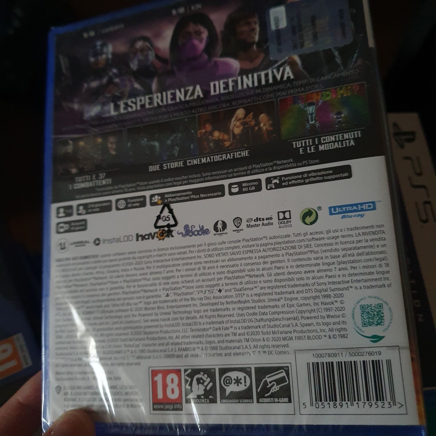 Mortal kombat 11 ultimate PS5,