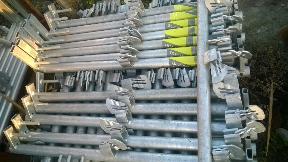 rusztowanie ALUMINIOWE typu bauman, 6,8 x 15,35 to 105m2 LEKKIE NOWE