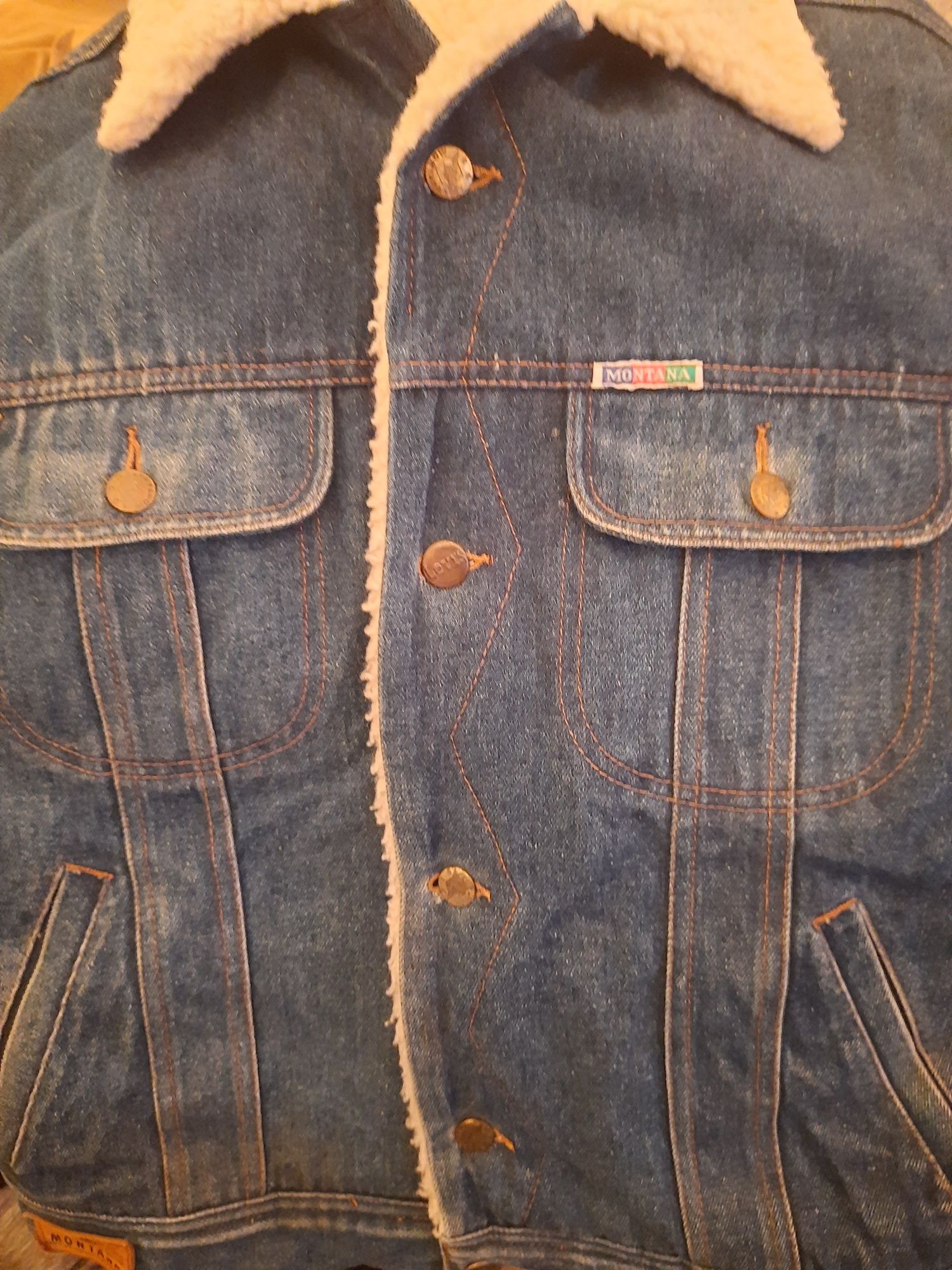 Kurtka Montana jeans Vintage