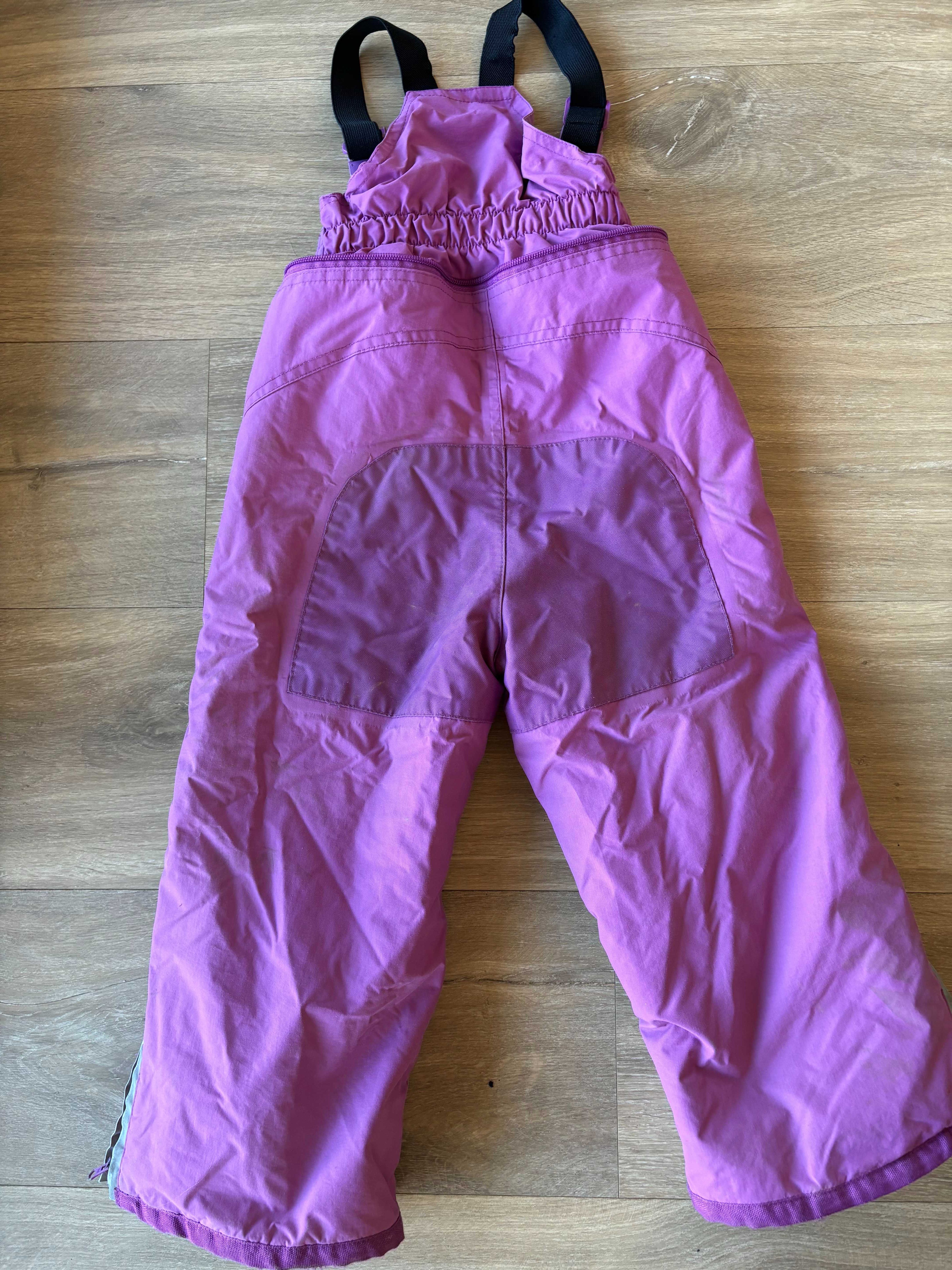 Spodnie z szelkami 98-104 na śnieg
