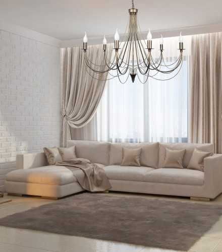 Promocja Żyrandol klasyczny JEWESA 6-ramienny - CZTERY KOLORY