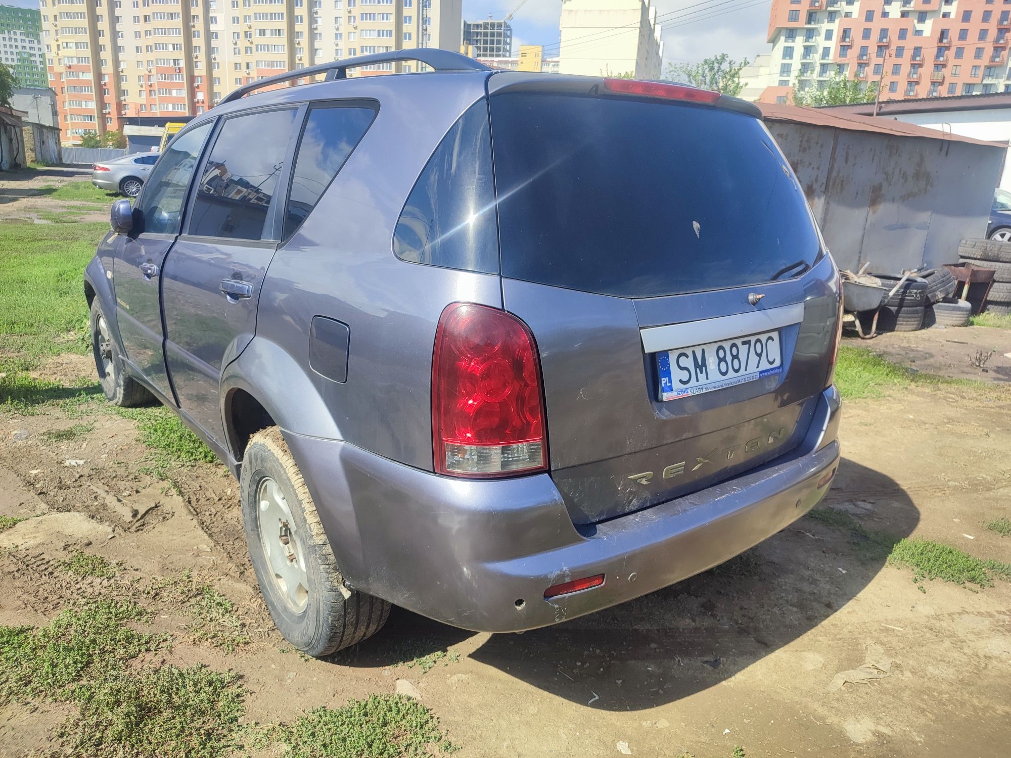 Разборка Sang Yong rexton 1 2005 2.7 дизель