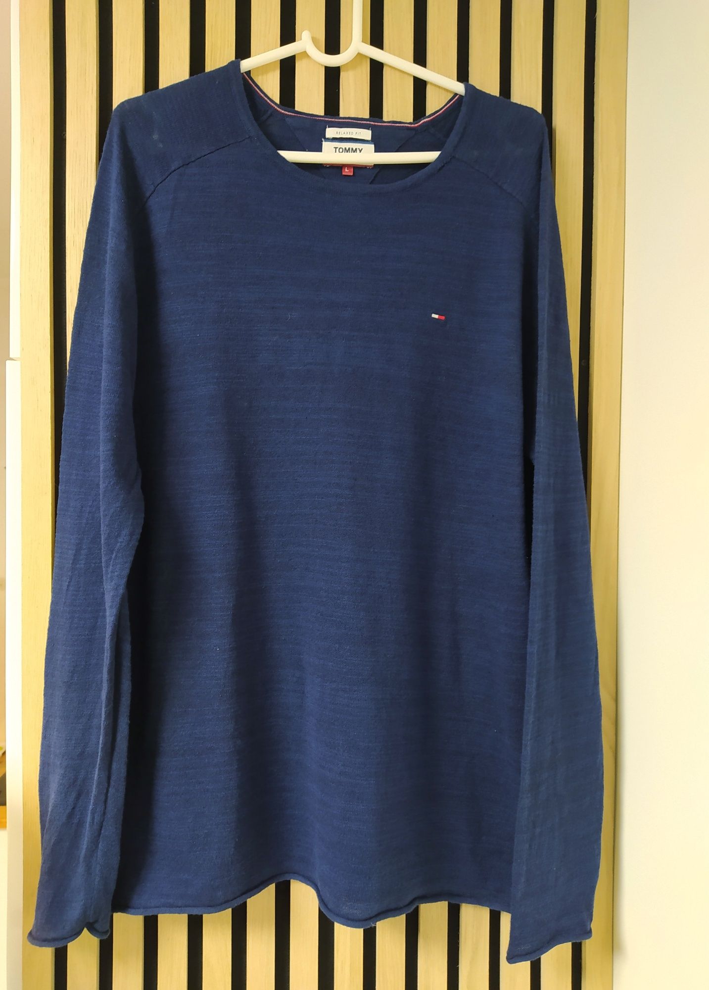 Tommy Jeans Hilfiger Relaxed fit z lnem. Roz. L