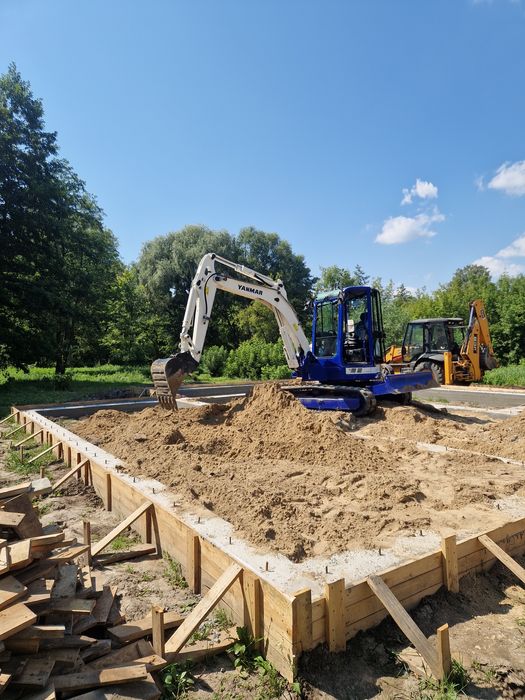 Аренда послуги міні екскаватор трипілля Лісники  Хотів  витачів козин