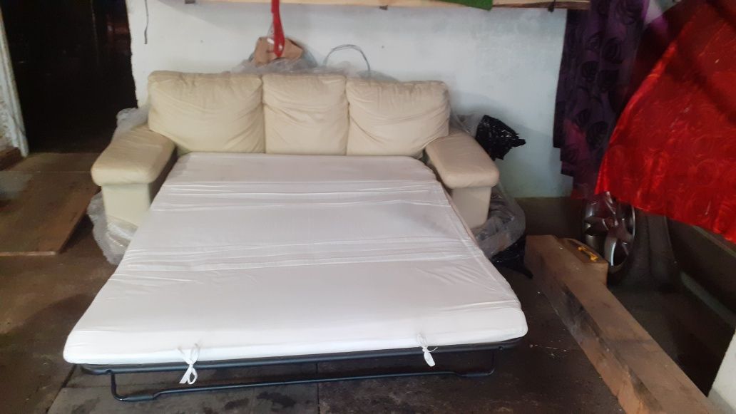 Sofa skóra naturalna