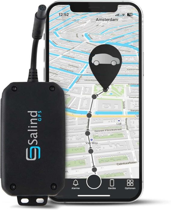 Salind Tracker GPS 01 lokalizator do samochoodu SIM Alarm prędkości
