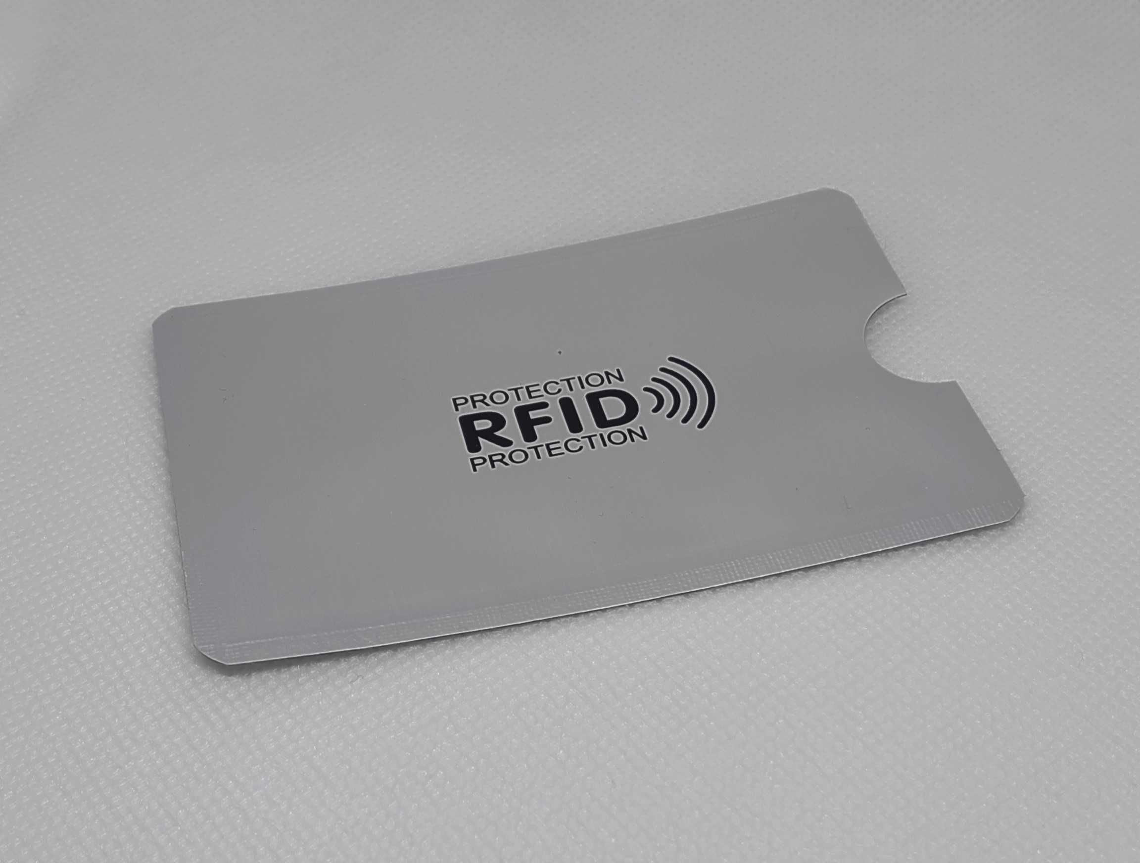 Чехол защитный RFID банковской карты, от считывания и кражи средств