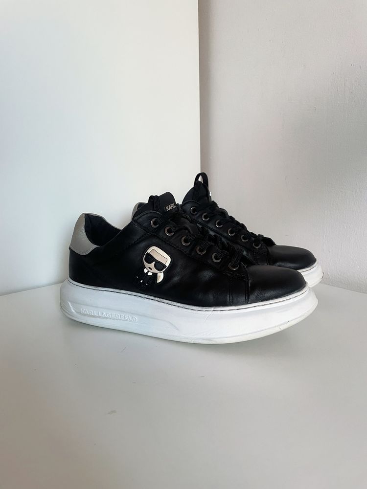 Oryginalne sneakersy Karl Lagerfeld rozmiar 39 logo damskie