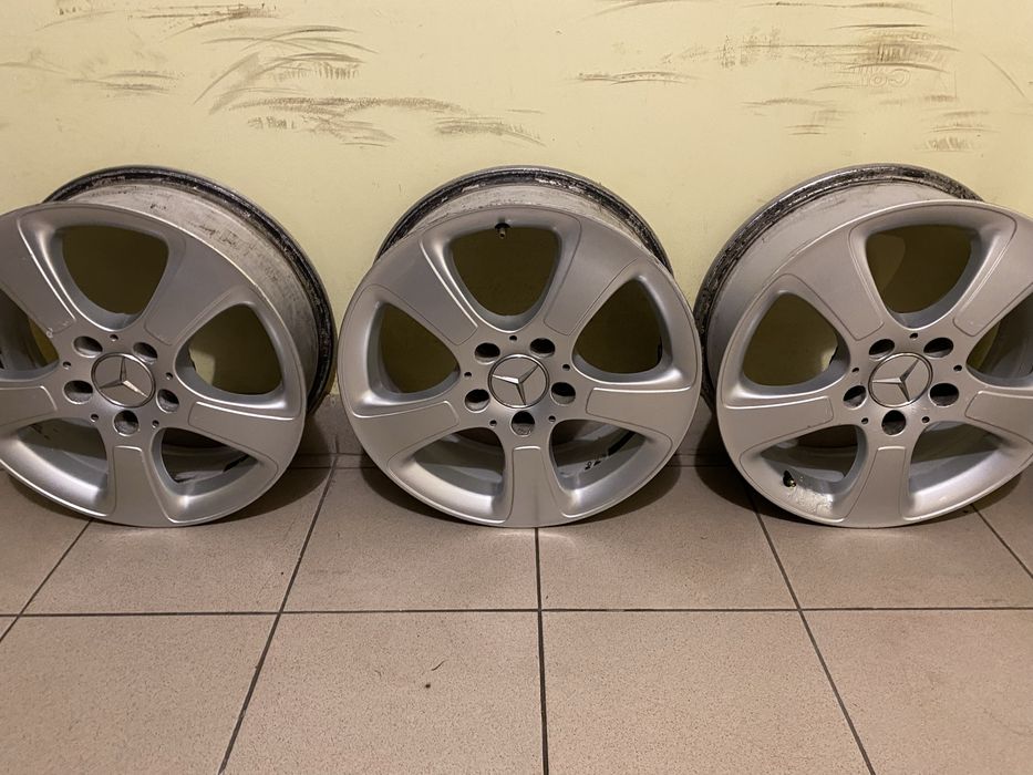 Felgi aluminiowe Ronal 16 cali Mercedes 5x112 ET 46 centrujący 66,6
