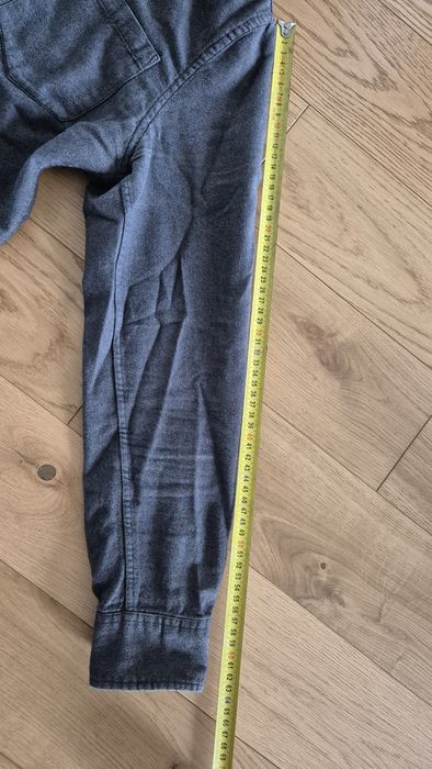 Koszula męska grafitowa casual Review M