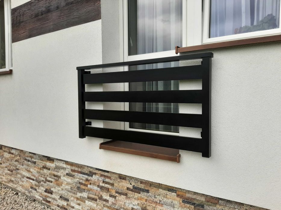 Balustrada Barierka Aluminiowa malowana proszkowo