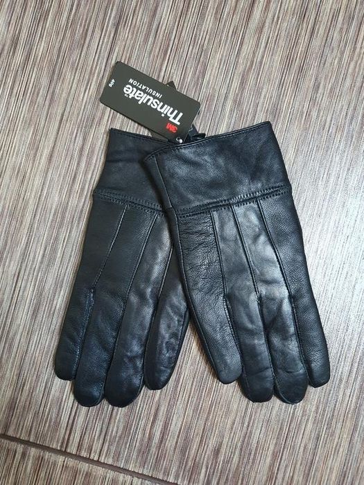Якісні шкіряні рукавички Thinsulate, нові, бирки