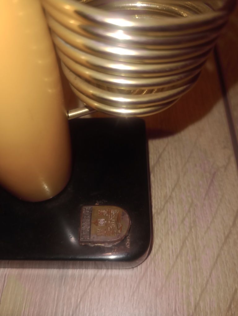 Bakelit bakelitowa stojak pojemnik na precle Chińczyk Vintage