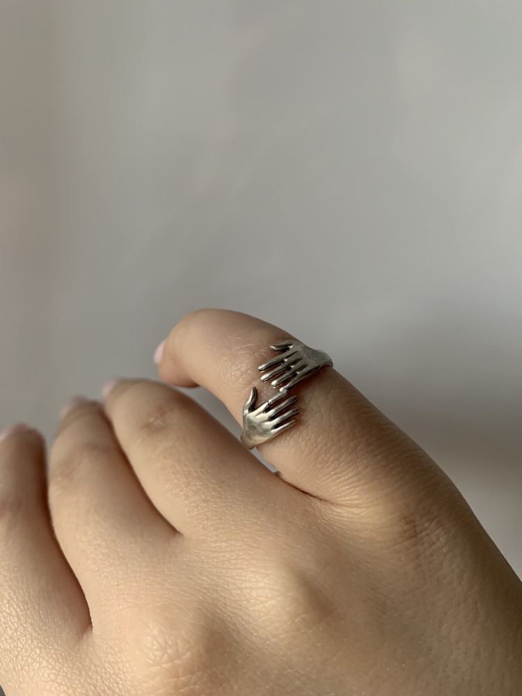 Срібна каблучка / перстень 16,5 - 17 розміру
