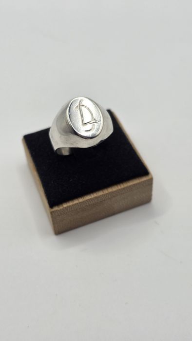 Srebrny Sygnet Męski Srebro Używane Próba 925 Vintage