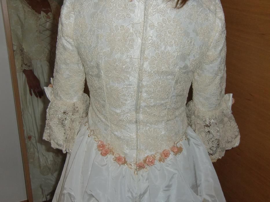 Vestido de noiva Dama Antiga Romantico