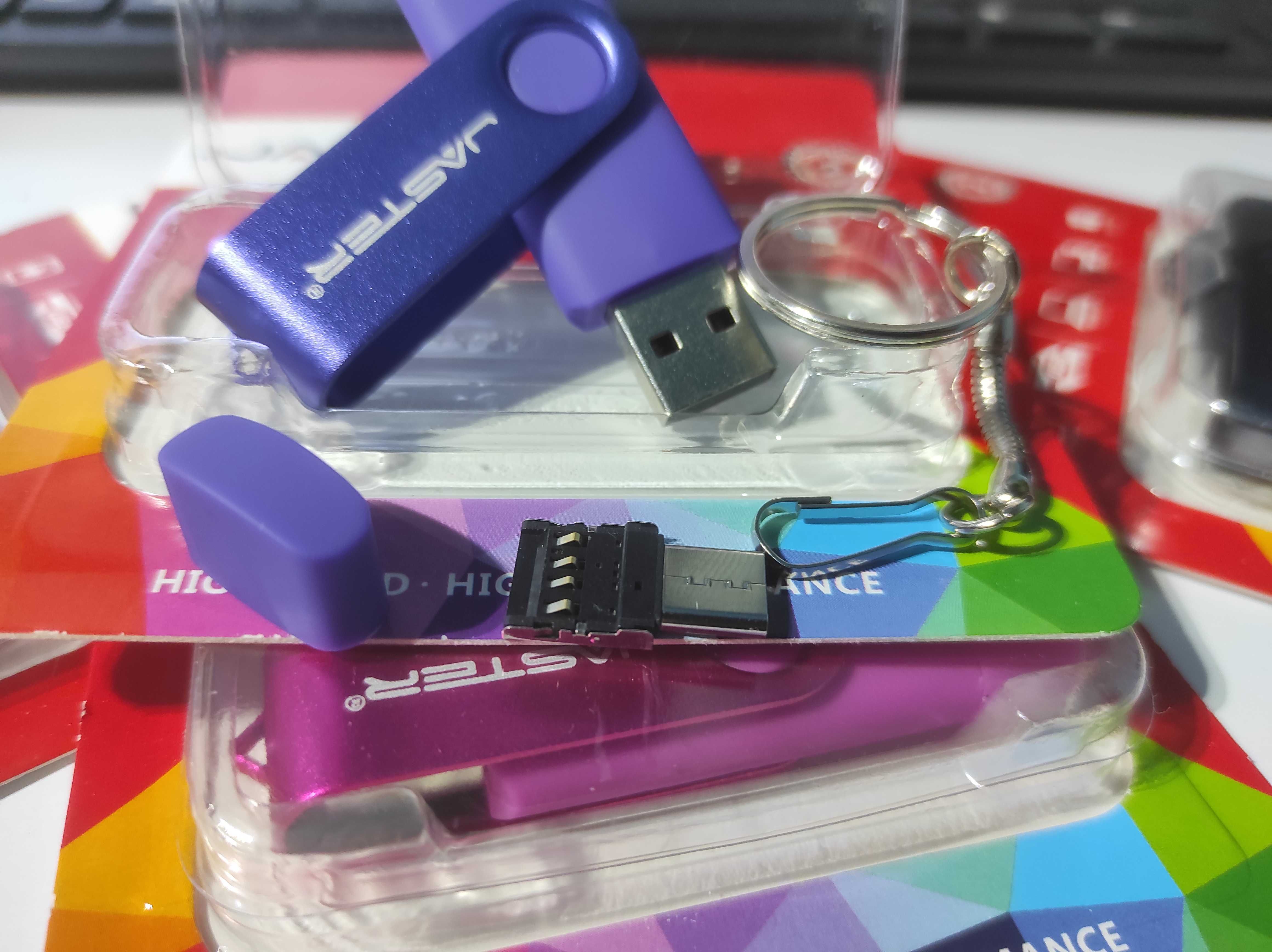 2x Pendrive 32 GB USB + micro USB + Type-C – zestaw do Androida i PC