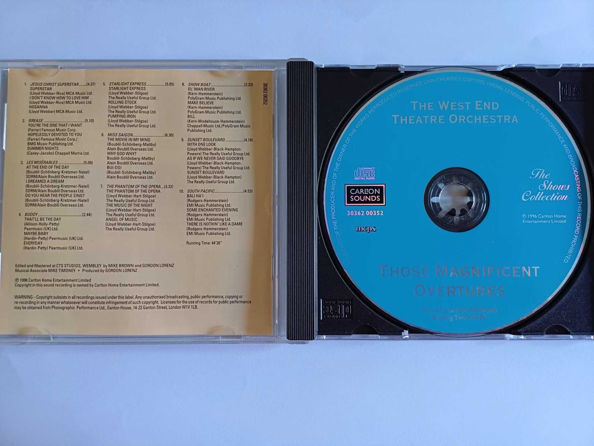 CD - Those Magnificent Overtures - The West End Theatre Orchestra